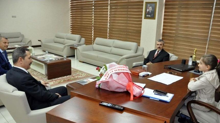 &Ccedil;ocuk Başkan Elanur, Ereğli&rsquo;nin İl Olmasını İstedi