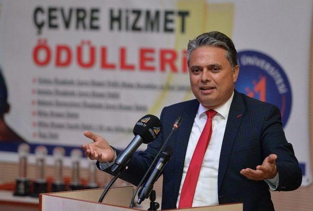 Muratpaşa Belediyesine Çevre Hizmet Ödülü