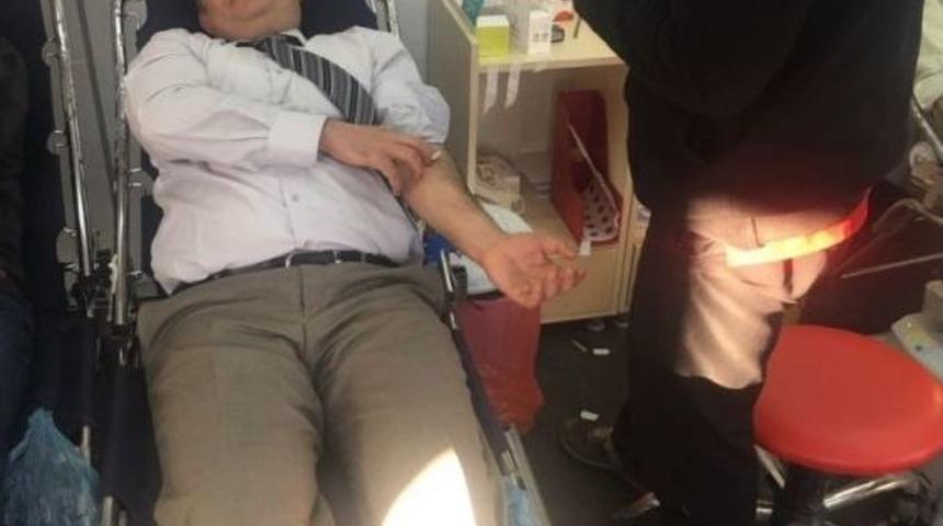 Patnos&rsquo;ta Kan Bağışı Kampanyası