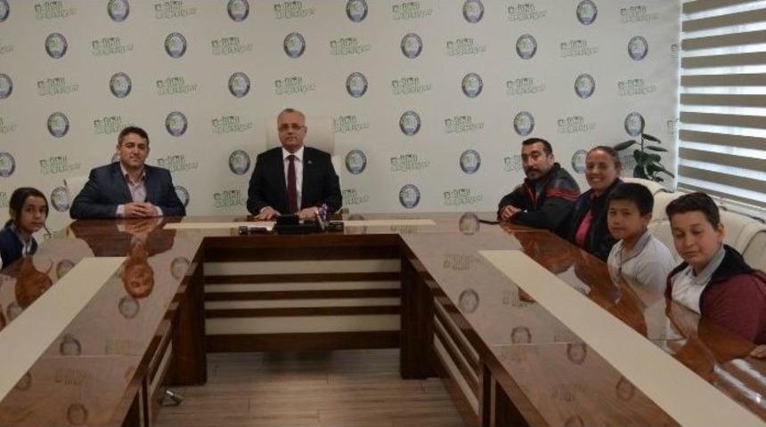 Başarılarını Başkan Kayda İle Paylaştılar