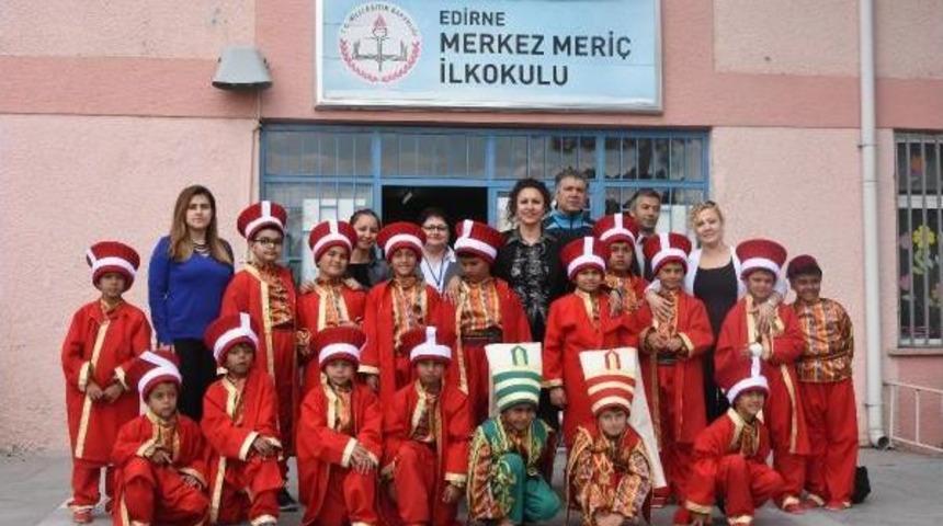 Edirne'de Ilkokul &Ouml;ğrencileri 'mehteran Takımı' Kurdu