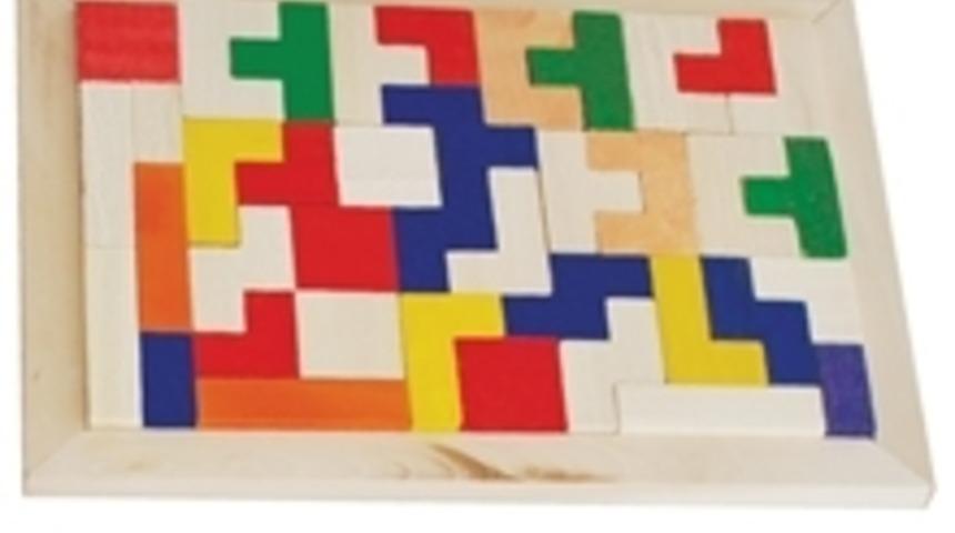 &Ccedil;ocuklara Organik 'Tetris'