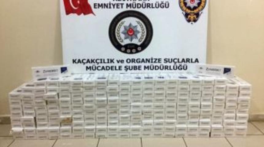 Suriyeli Şahsın Kullandığı Ara&ccedil;tan Ka&ccedil;ak Sigara &Ccedil;ıktı
