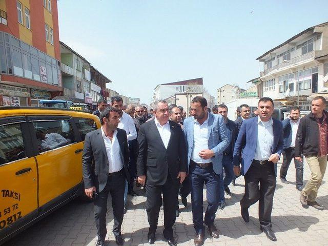 Ak Parti’den Malazgirt İlçesine Teşekkür Ziyareti