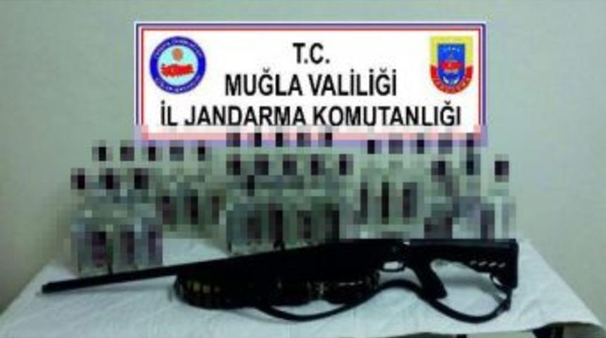 Muğla'da 26 Şişe Sahte Rakı Ele Ge&ccedil;irildi
