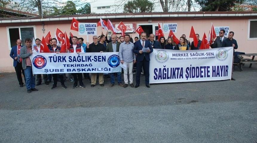 112 Acil Sağlık Teknisyeninin Şof&ouml;r&uuml;n&uuml;n Darp Edilmesi