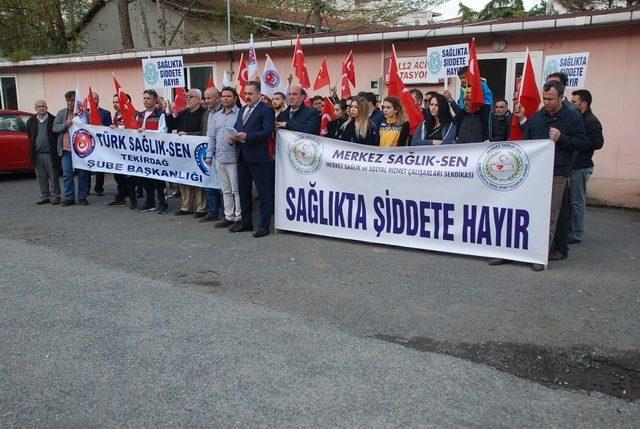 112 Acil Sağlık Teknisyeninin Şoförünün Darp Edilmesi