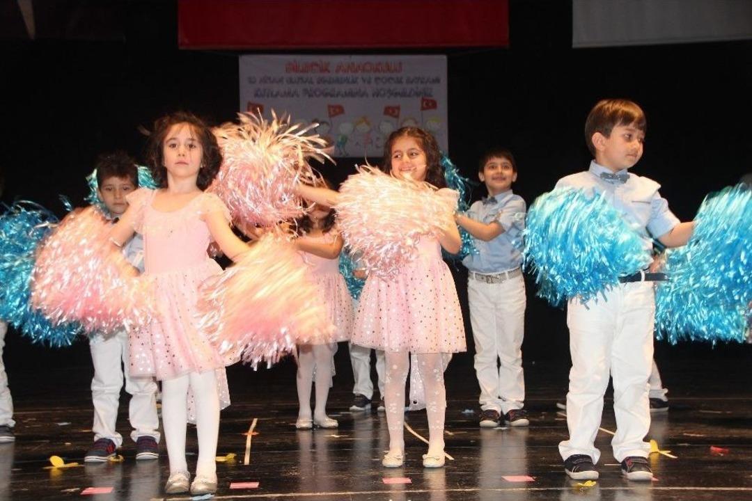 Anaokulu &Ouml;ğrencilerinin 23 Nisan Coşkusu