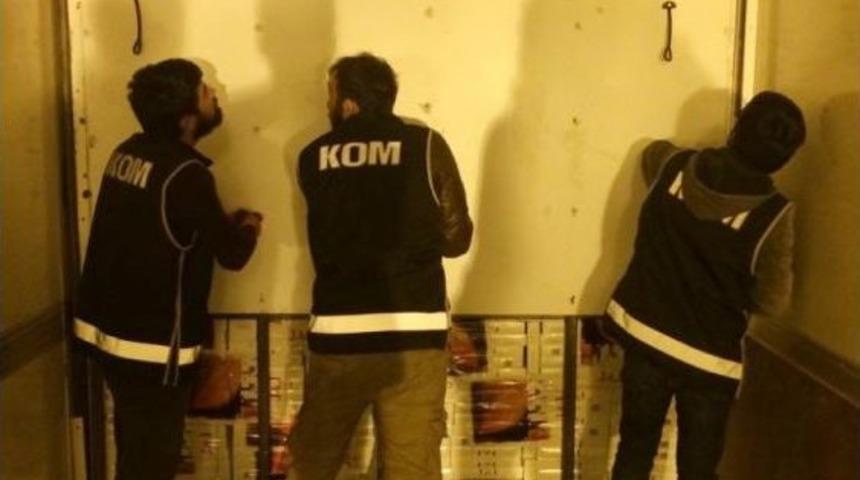 Mardin&rsquo;de Ka&ccedil;ak Sigara Operasyonu