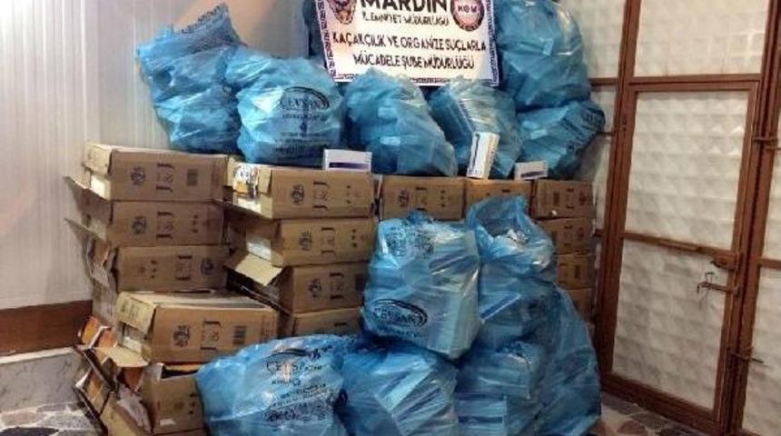 Mardin'de Ka&ccedil;ak Sigara Operasyonu