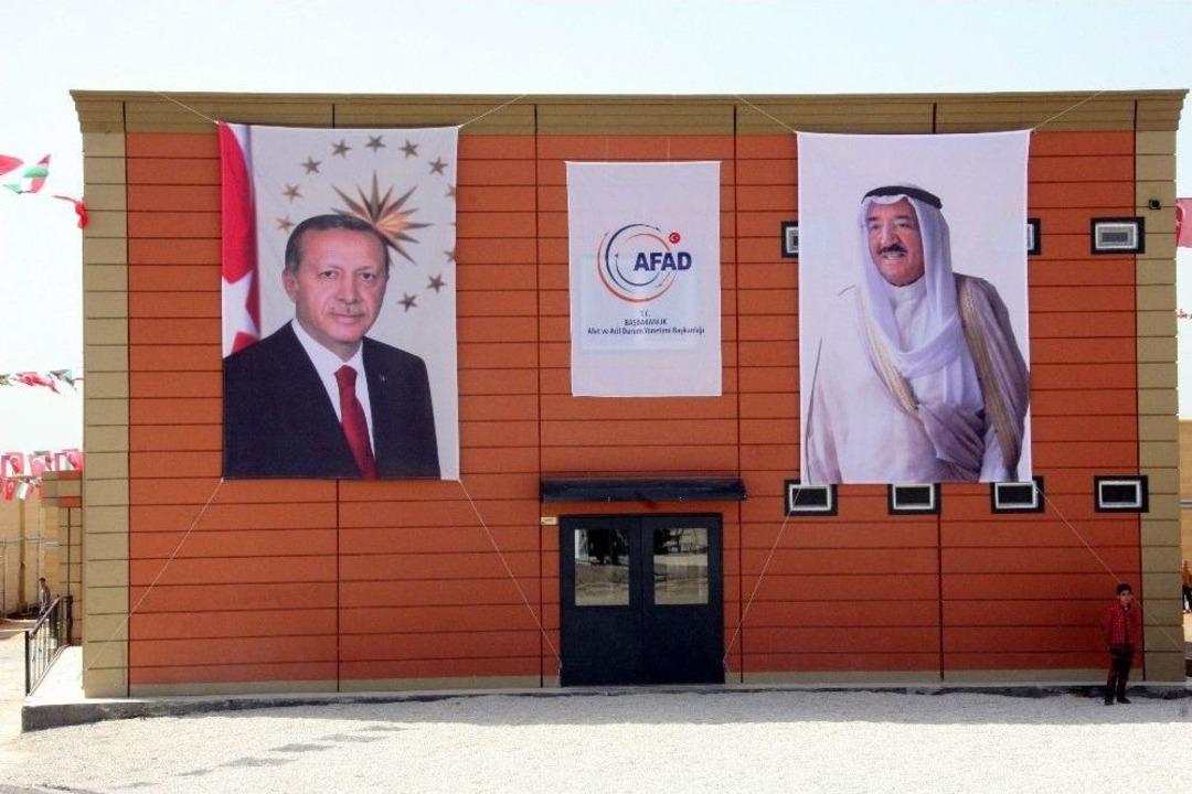 7 Bin 488 Suriyeli M&uuml;ltecinin Barınacağı Konteyner Kentin A&ccedil;ılışı T&ouml;renle Yapıldı