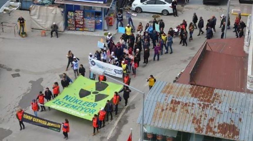 Sinop'ta N&uuml;kleer Santral Protestosu