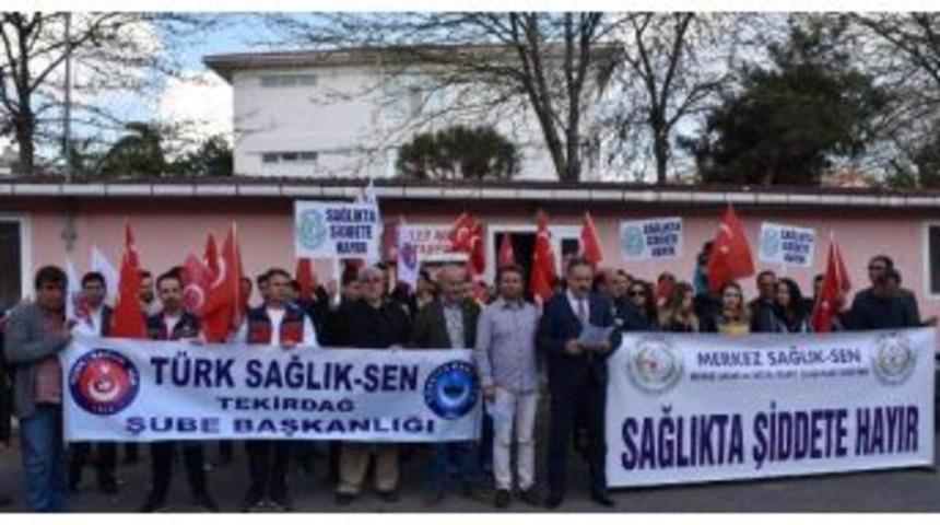 Sağlık &Ccedil;alışanı İş&ccedil;an'ın Saldırıya Uğramasına Tepki