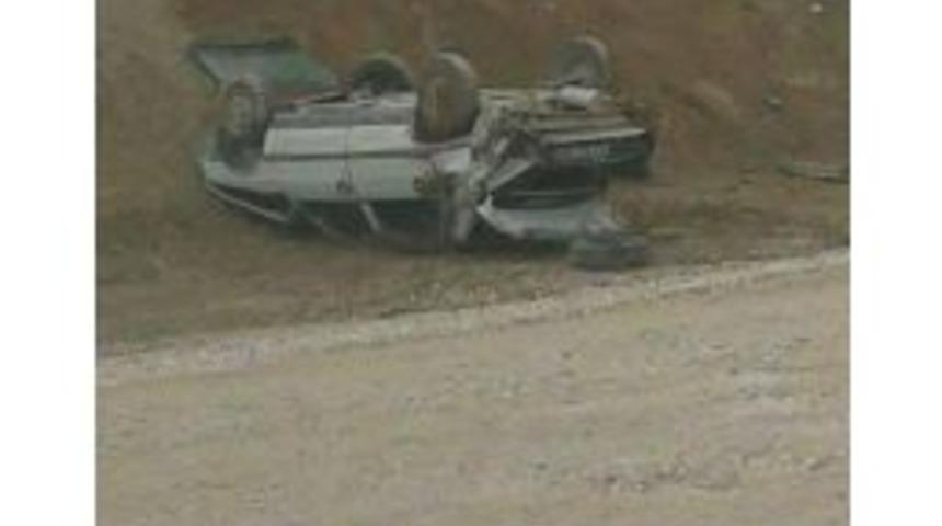 Gediz Trafik Kazası: 1 Yaralı