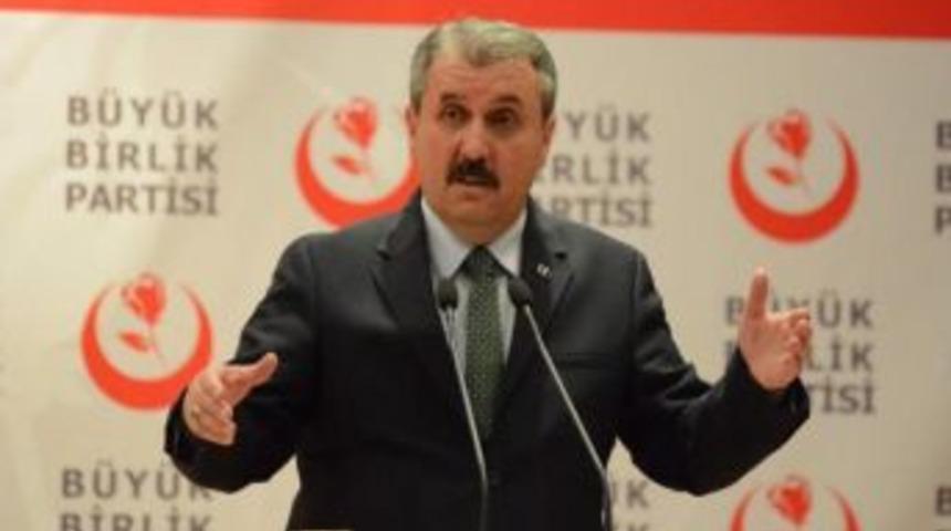 Bbp Lideri Destici: Milletin Kararına Direnmekten Vazge&ccedil;in