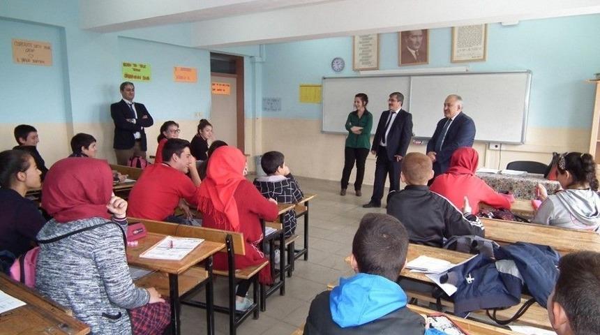 Havran&rsquo;da Kaymakamın Okul Ziyareti