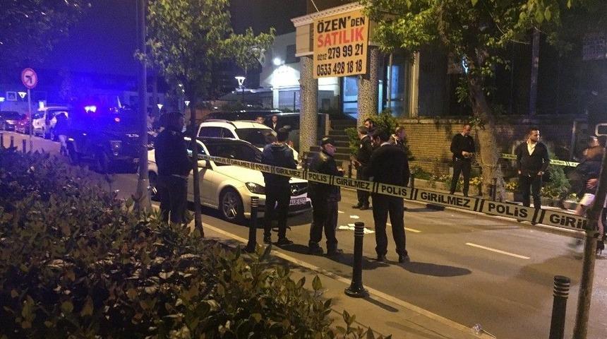 Beşiktaş&rsquo;ta Gece Kul&uuml;b&uuml; &Ouml;n&uuml;nde Silahlı Kavga : 2 Yaralı