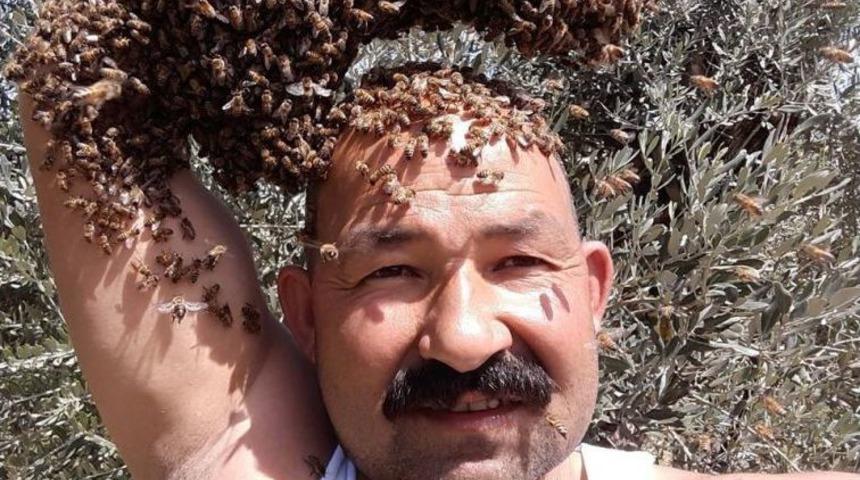 Arıları Baş Tacı Yapan Adam
