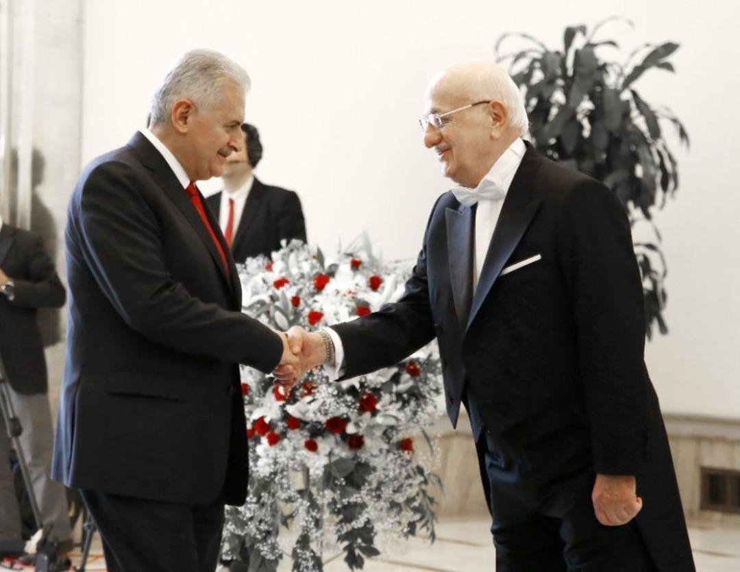 T&uuml;rkiye B&uuml;y&uuml;k Millet Meclisi Başkanı İsmail Kahraman Tebrikleri Kabul Etti