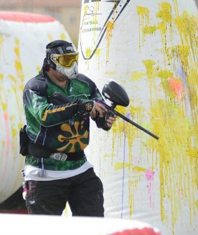 Kayseri’De Paintball Heyecanı