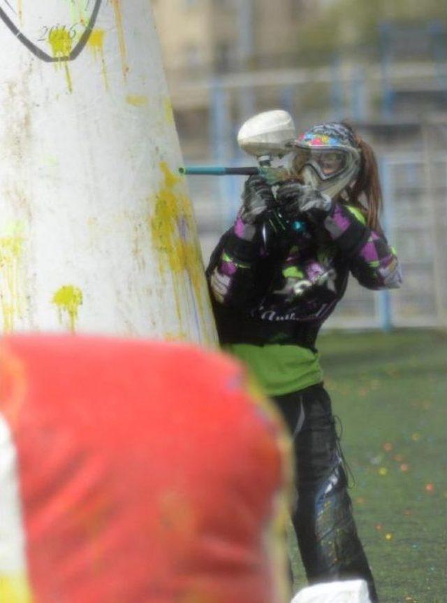 Kayseri’De Paintball Heyecanı