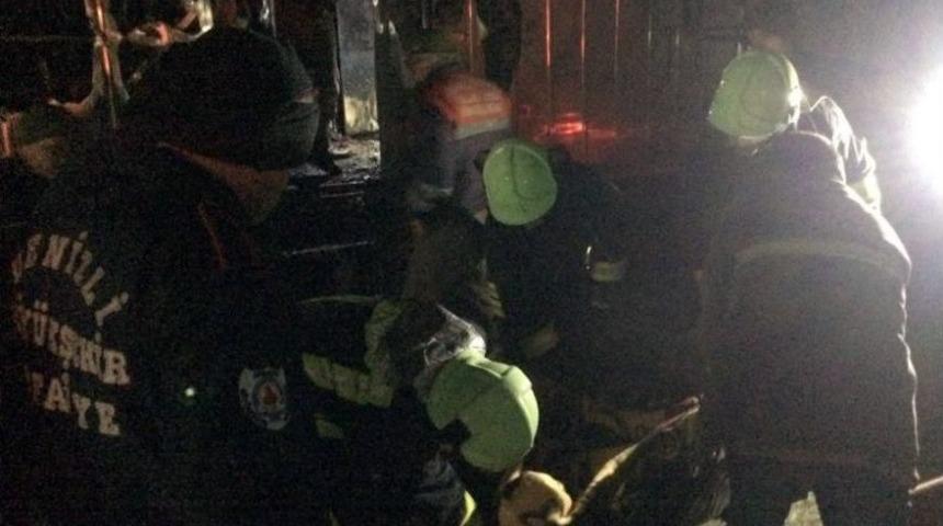 Aydınlı İş&ccedil;i Yanarak Hayatını Kaybetti