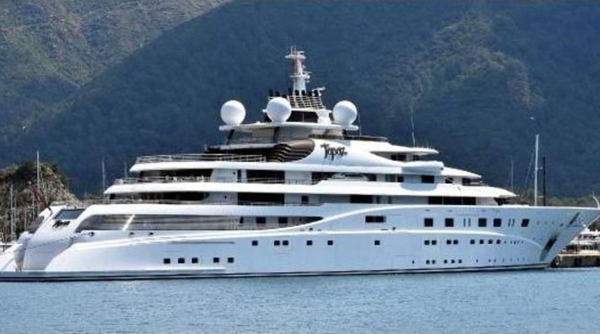 Şeyh'in Ultra L&uuml;ks Yatı Marmaris'te