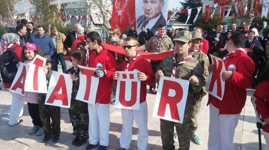 B&uuml;y&uuml;k&ccedil;ekmece&rsquo;de Atat&uuml;rk Anıtı T&ouml;renle A&ccedil;ıldı