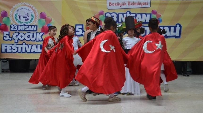 Bozüyük’te 5. Çocuk Festivali’nde Çocuklar Doyasıya Eğlendi