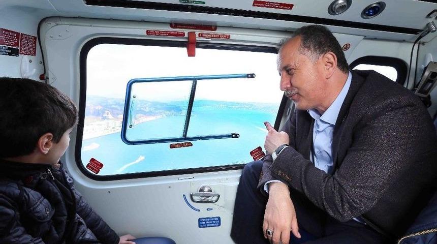 Bağcılar’da Çocuklar 23 Nisan Coşkusunu Göklerde Yaşadı