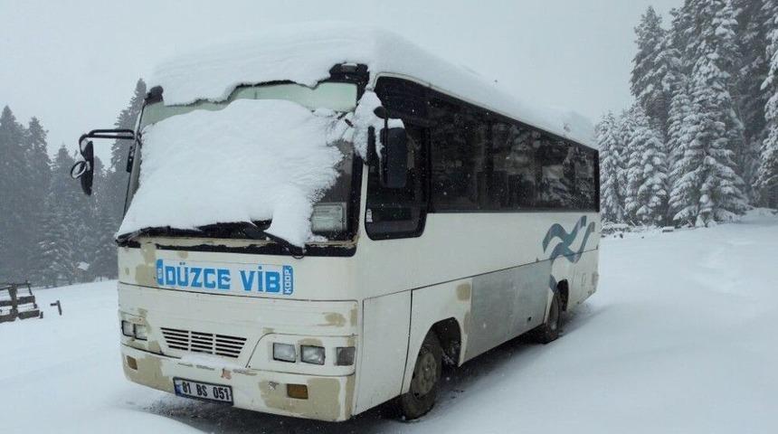 Kamp İ&ccedil;in &Ccedil;ıktıkları Yaylada Mahsur Kaldılar