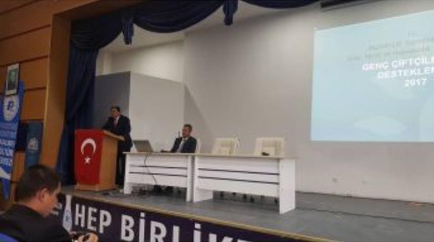 Muzaffer Yal&ccedil;ın, Gen&ccedil; &Ccedil;ift&ccedil;iler Hibe Programına Katıldı