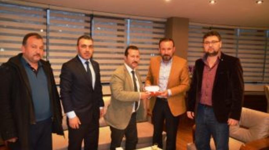 &Uuml;lk&uuml;c&uuml; İş&ccedil;iler Derneğinden Başkan Doğan&rsquo;a Ziyaret