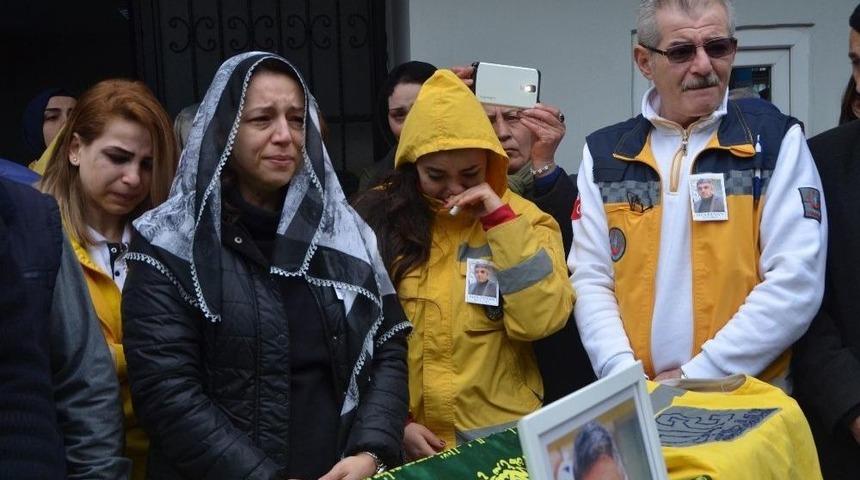 112 Personeline Mesai Arkadaşlarından Son G&ouml;rev