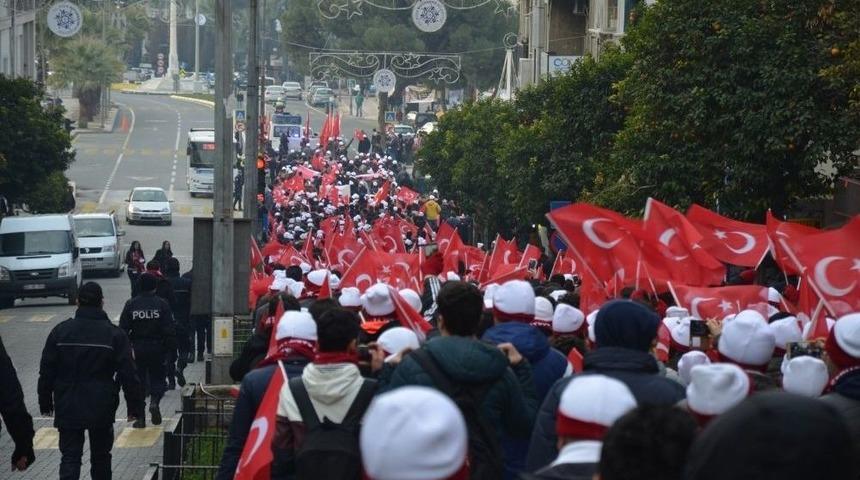 Aydın Şehitler İçin Yürüyecek