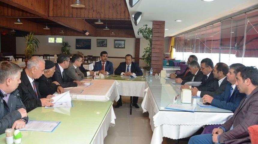 Başkan Toltar Mahalle Muhtarlarıyla Bir Araya Geldi