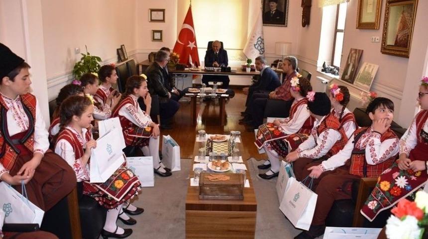 Bulgaristan’daki Kardeş Şehir Pomorie Süleymanpaşa Çocuk Şenliğinde