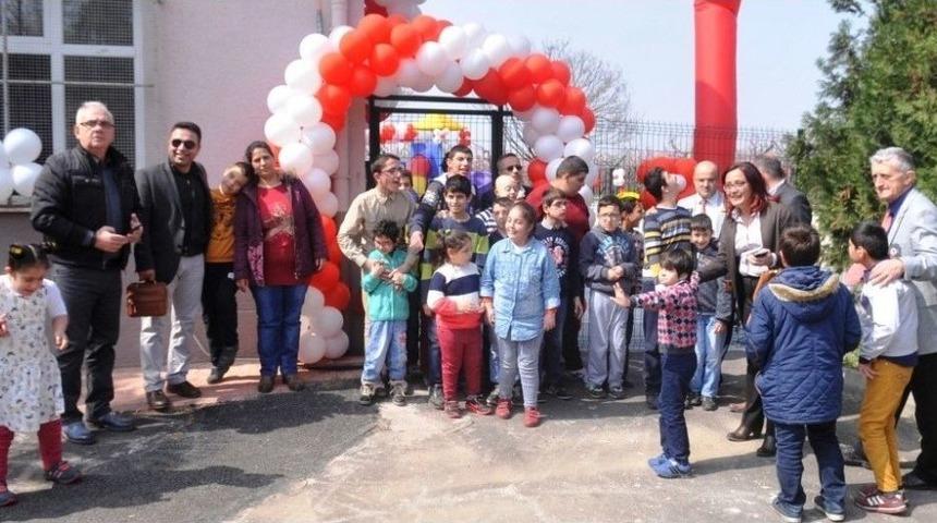 Samanlı Engelliler Okulu&rsquo;na Oyun Parkı