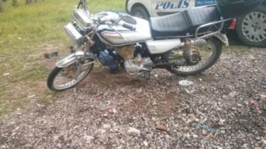 Motosiklet &Ccedil;alan &Ccedil;ocuklar Polise Yakalandı