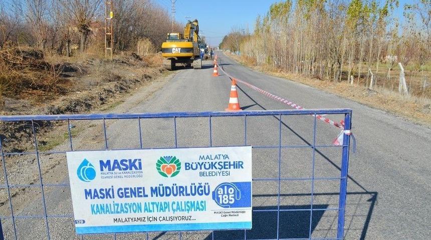 11 Mahallenin Kanalizasyon Altyapısı Yenilendi