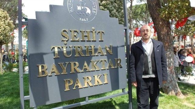 Burhaniye’de Şehit Turhan Bayraktar Parkı Törenle Açıldı