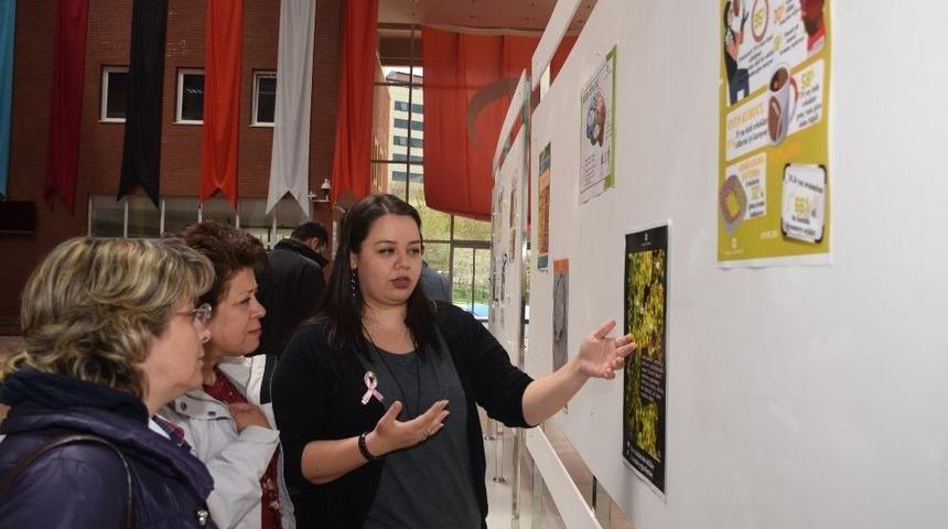 "kanserin Mikro Dünyasına Yolculuk" Sergilendi