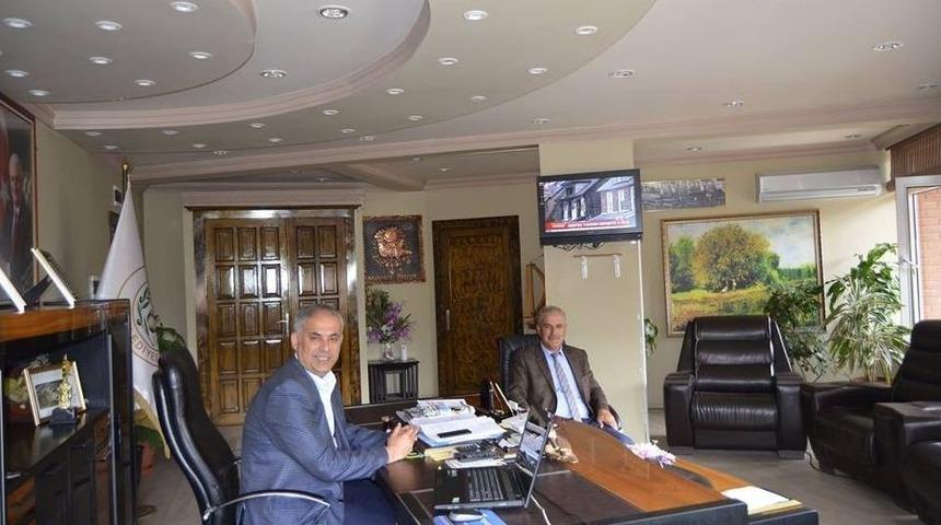 Başkan Yaman&rsquo;a Ziyaret