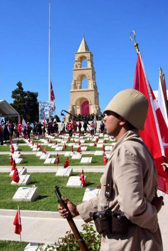 Çanakkale Şehitler Abidesi'nde, Gururlu Ve Hüzünlü Tören (4)