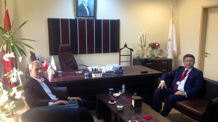 Başkan Dişli&rsquo;den, Başhekimlere Ziyaret