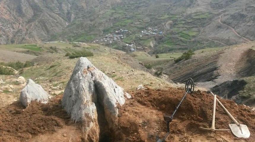 Bing&ouml;l&rsquo;de Ka&ccedil;ak Define Arayan 5 Kişi Yakalandı