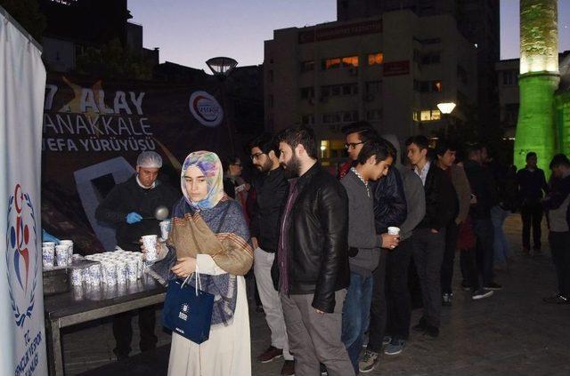 İzmirliler 57’nci Alay Şehitlerini Unutmadı