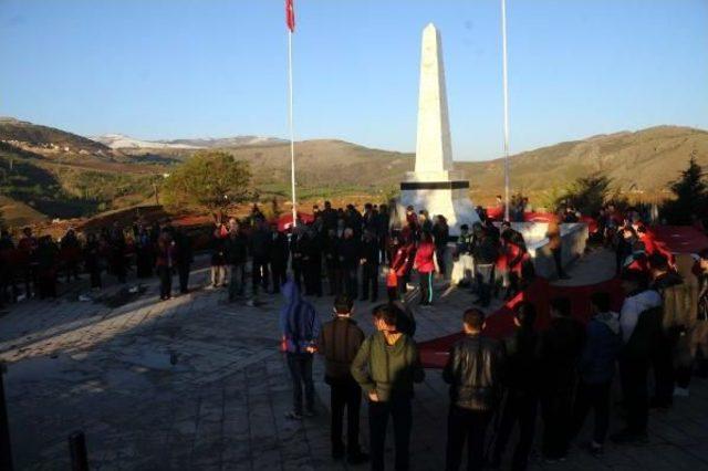 Tokat'ta '57'nci Alay Çanakkale Vefa' Yürüyüşü