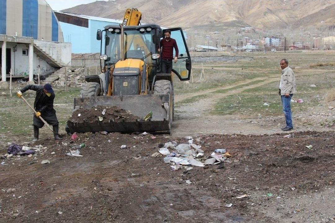 Başkale&rsquo;de K&uuml;l Temizleme &Ccedil;alışması