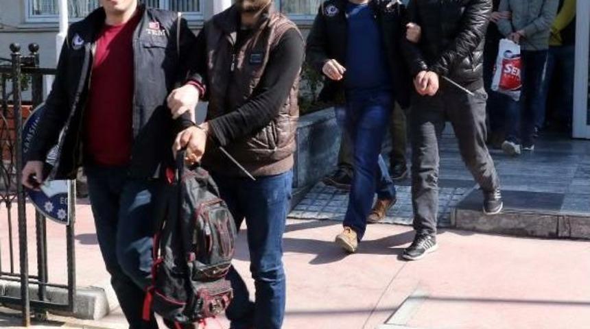 Samsun'da Deaş'lı 6 Ş&uuml;pheli Iraklı Adliyeye Sevk Edildi